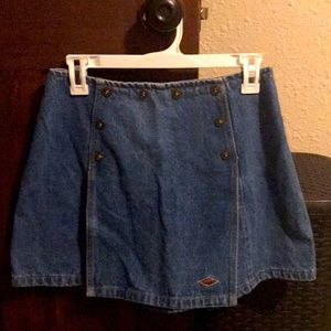 Vintage Pepper Club denim skort